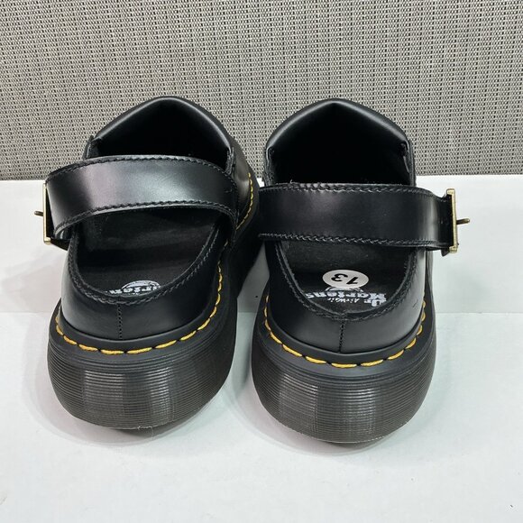 Dr. Martens Laketen Atlas Leather Slingback Platform Mules Black Men's Size 13 - Picture 4 of 8